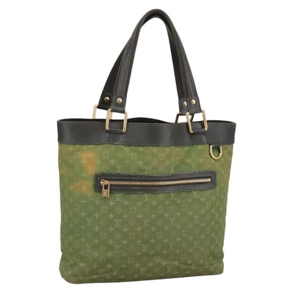LOUIS VUITTON Monogram Mini Lucille GM Tote Bag TST Khaki - Picture 1 of 15